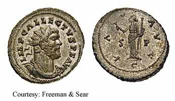 монета Древнего Рима