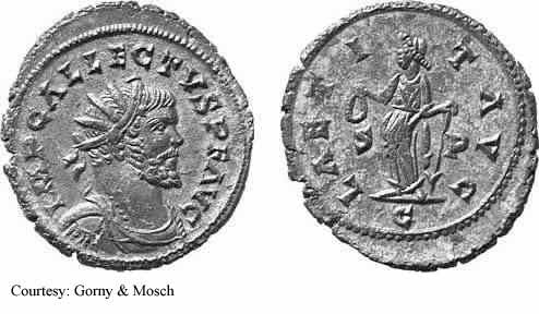 монета Древнего Рима