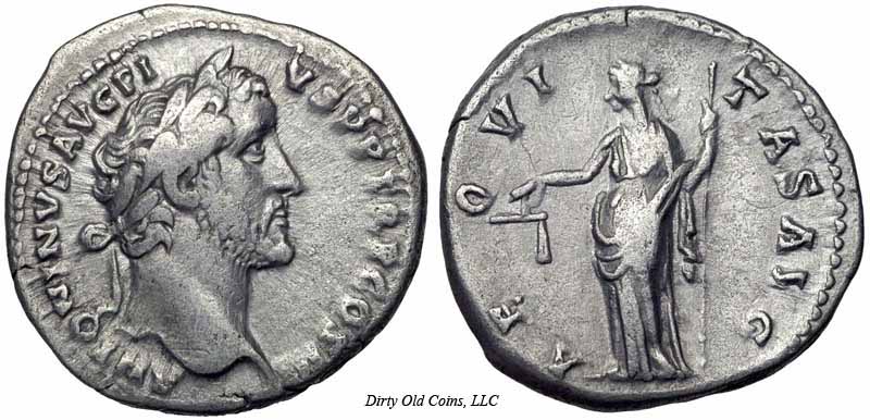 монета Древнего Рима