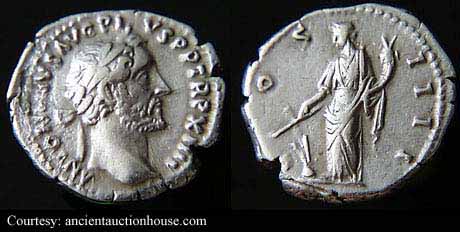 монета Древнего Рима