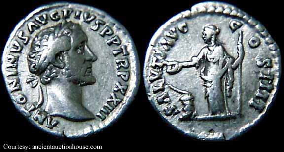 монета Древнего Рима