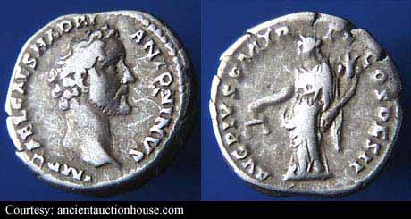 монета Древнего Рима