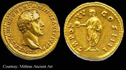 монета Древнего Рима