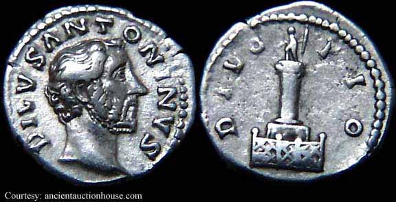 монета Древнего Рима