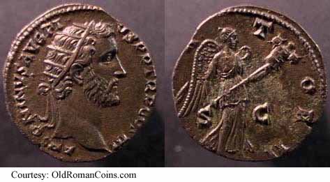 монета Древнего Рима