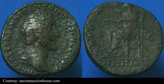 монета Древнего Рима