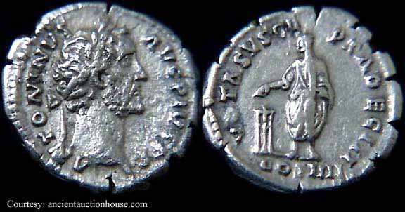 монета Древнего Рима