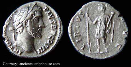 монета Древнего Рима