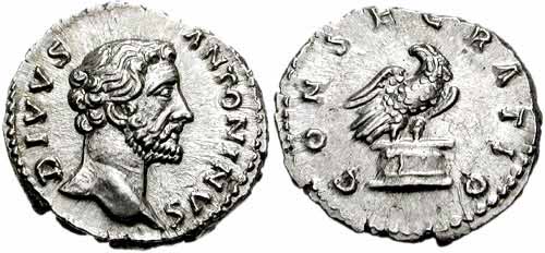 монета Древнего Рима