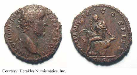 монета Древнего Рима