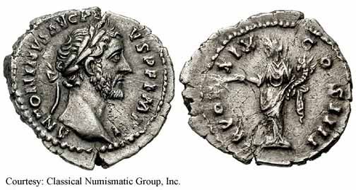 монета Древнего Рима