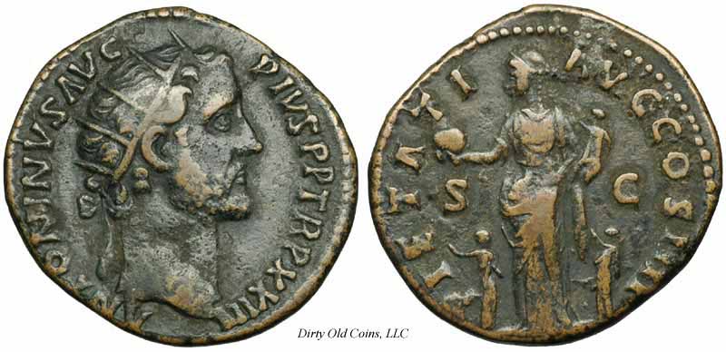 монета Древнего Рима