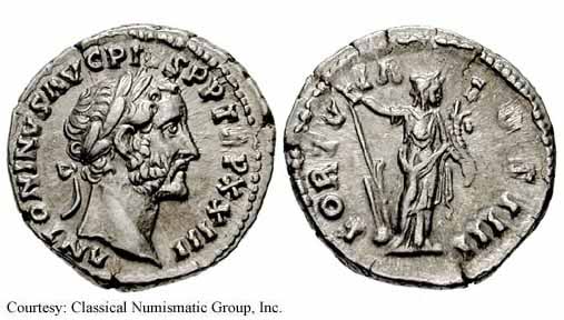 монета Древнего Рима