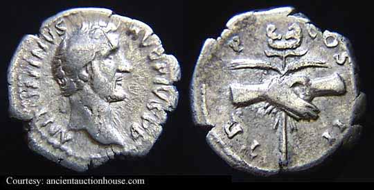 монета Древнего Рима