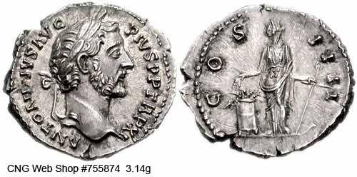 монета Древнего Рима