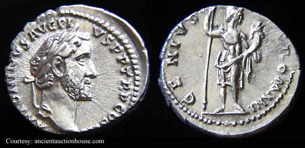 монета Древнего Рима