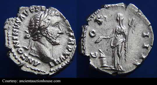 монета Древнего Рима