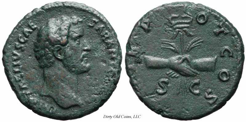 монета Древнего Рима