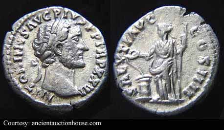 монета Древнего Рима