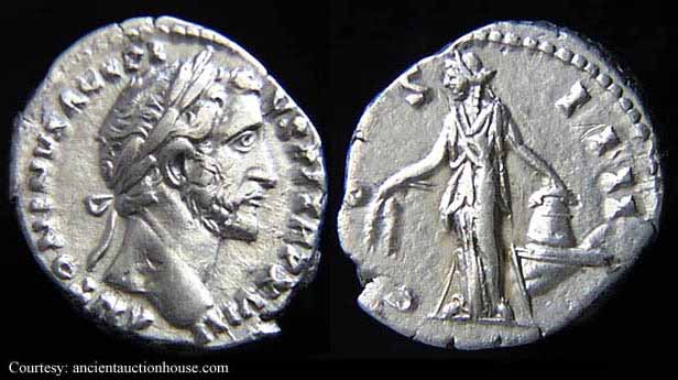 монета Древнего Рима