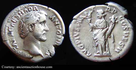 монета Древнего Рима