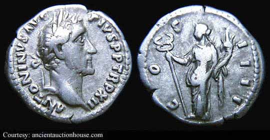 монета Древнего Рима