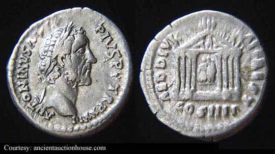 монета Древнего Рима