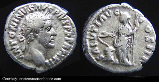 монета Древнего Рима