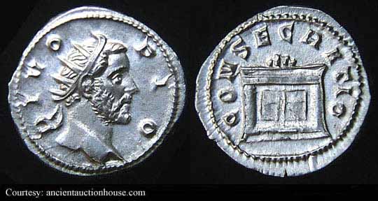 монета Древнего Рима