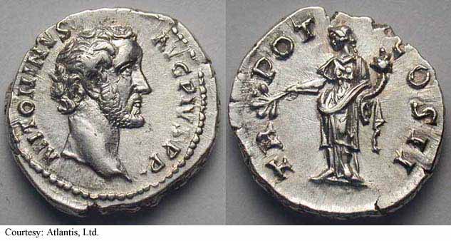 монета Древнего Рима