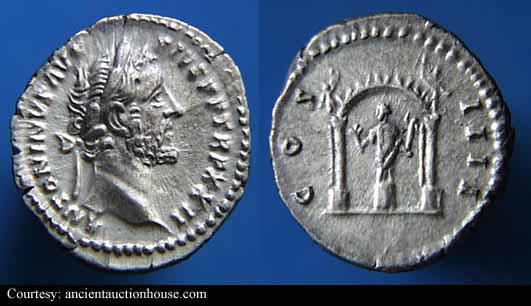 монета Древнего Рима