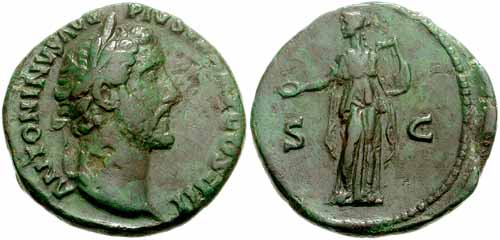 монета Древнего Рима