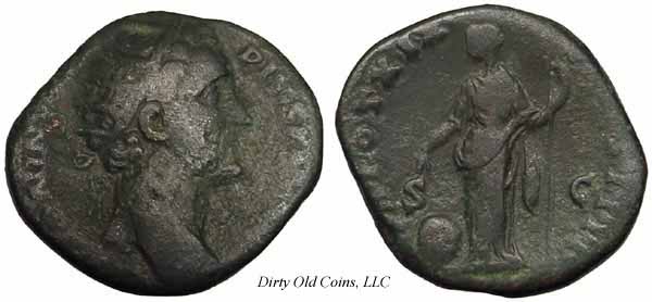 монета Древнего Рима