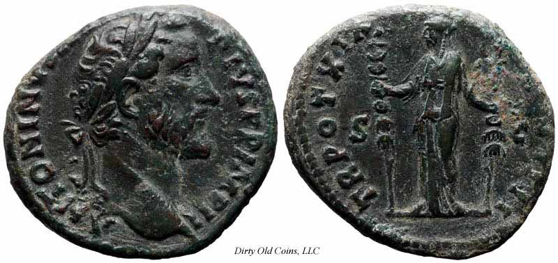 монета Древнего Рима