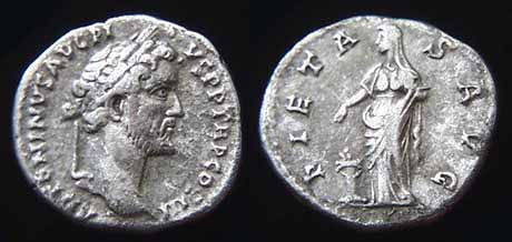 монета Древнего Рима