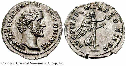 монета Древнего Рима