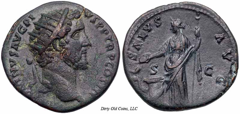 монета Древнего Рима