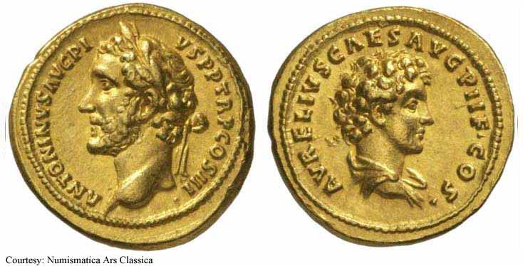 монета Древнего Рима