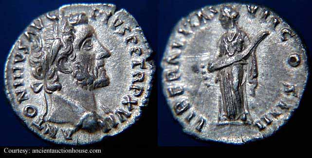 монета Древнего Рима