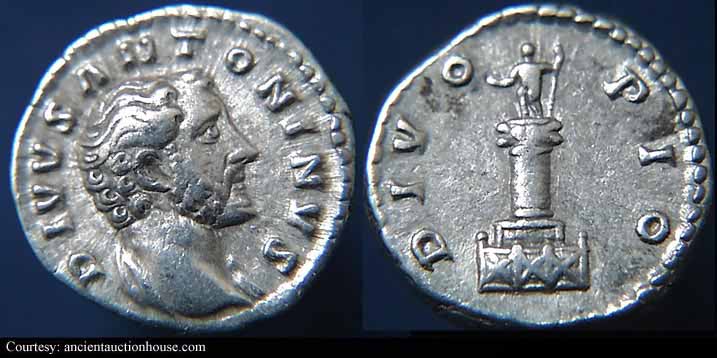 монета Древнего Рима