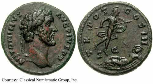 монета Древнего Рима