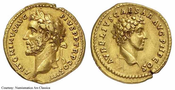 монета Древнего Рима