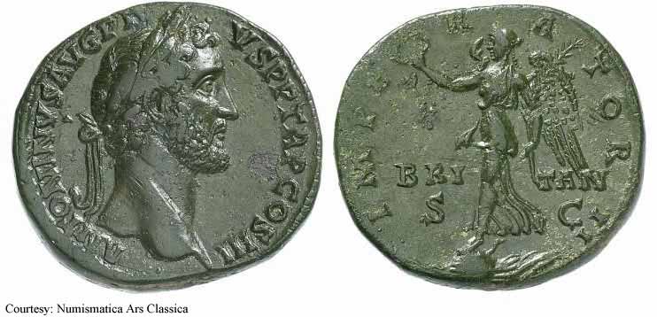 монета Древнего Рима