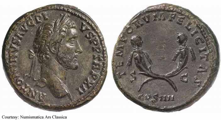 монета Древнего Рима