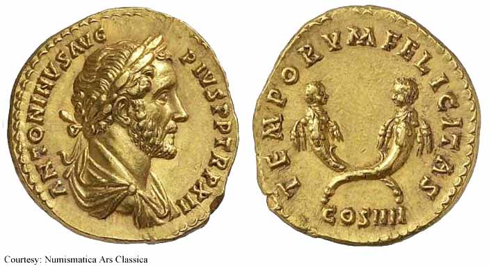 монета Древнего Рима