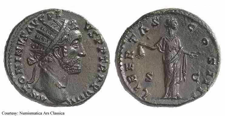 монета Древнего Рима