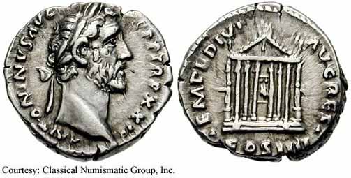 монета Древнего Рима