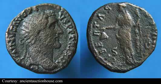 монета Древнего Рима