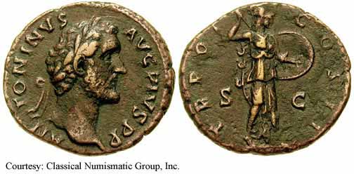 монета Древнего Рима