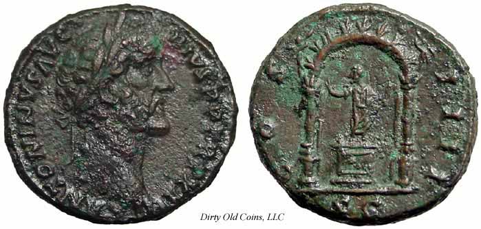 монета Древнего Рима